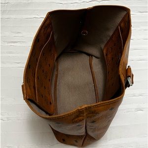 Selling my  medium MCM  Visetos tote bag open top
